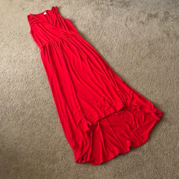 Old Navy Dresses & Skirts - High low red dress